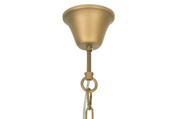 Hanglamp SUNLIGHT 50cm goud - 39106, Ophalen of Verzenden, Nieuw
