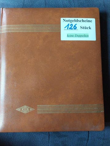 Oostenrijk. - 127 Notgeldscheine im Album Heller 1920s