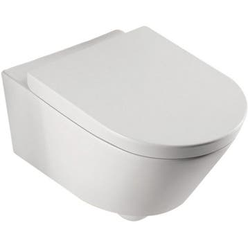 Xellanz Metro Wandcloset met Toiletzitting - Softclose en, Doe-het-zelf en Verbouw, Ophalen of Verzenden, Nieuw