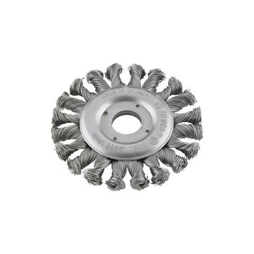 Ronde borstel staal rechts/links getordeerd 115x0,5mm FORMAT, Verzenden, Nieuw