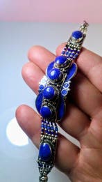 Vintage Lapis Lazuli Armband - Halsketting