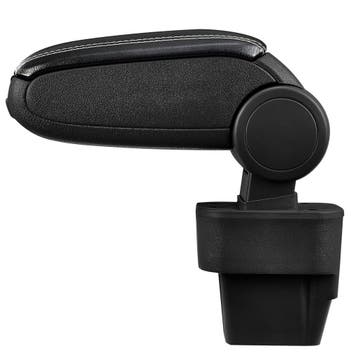 Armsteun-Opel Astra H 2004-2010-kunstleer-zwart+wit stiksel, Verzenden, Nieuw