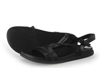 Graceland Sandalen in maat 40 Zwart, Verzenden, Zwart, Sandalen of Muiltjes, Zo goed als nieuw