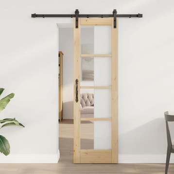vidaXL Schuifdeur ORKDAL Naturel 61 x 198,5 cm, Verzenden, Nieuw