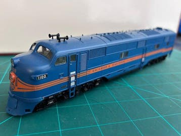 Broadway Limited Imports H0 - 740 - Dieselelektrische, Nieuw