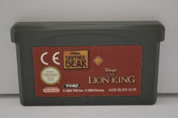 Brother Bear + The Lion King (GBA EUR), Verzenden, Zo goed als nieuw