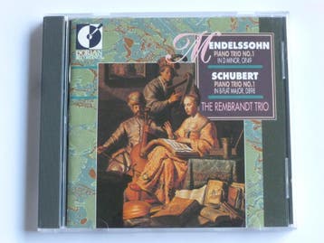 Mendelssohn , Schubert - Piano Trio / The Rembrandt Trio, Ophalen of Verzenden, Zo goed als nieuw