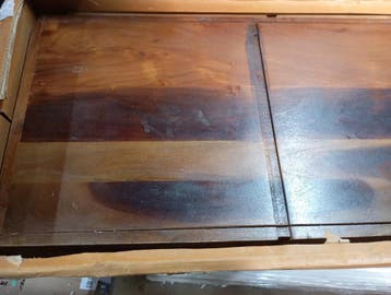 Vierkante salontafel 80x80 - Retourdeal!, 50 tot 100 cm, Zo goed als nieuw, Overige houtsoorten, Vierkant
