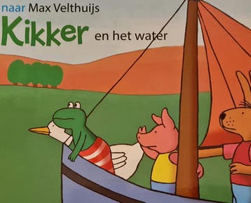 Kikker en het water - Max Velthuijs 9789025878764, Boeken, Verzenden, Zo goed als nieuw, Max Velthuijs