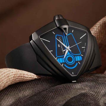 Hamilton - Hamilton Ventura Bright Dune XXL Special Edition, Sieraden, Tassen en Uiterlijk, Horloges | Heren, Nieuw