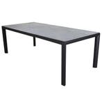 Angora dining tuintafel 220x100xH74 cm antraciet, Tuin en Terras, Tuintafels, Ophalen of Verzenden, Nieuw