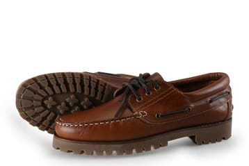 Manfield Bootschoenen in maat 42 Cognac, Overige kleuren, Verzenden, Zo goed als nieuw, Manfield