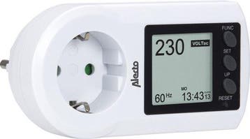 Alecto EM-17 Energiemeter NL - Stroomkosten in Eurocenten -, Verzenden, Zo goed als nieuw