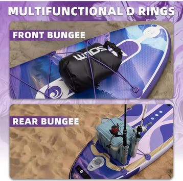 Opblaasbaar SUP board 335 cm stabiel voor vissen set, Watersport en Boten, Verzenden, Nieuw