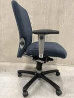 Refurbished Bureaustoel Blauw Haworth Comforto 77 NPR 1813, Zo goed als nieuw, Bureaustoel, Ergonomisch, Verzenden