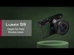 Panasonic S9 Camera Body Night Blue - Nieuw! OP=OP, Ophalen of Verzenden, Nieuw, Geen optische zoom