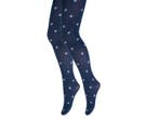 Panty - Meisjes - Stippen - Marineblauw/Wit, Verzenden, Nieuw