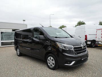 Renault Trafic 2.0 dCi 170PK L2 Dubbel cabine Auto Camera Ai, Automaat, Stof, Gebruikt, Euro 6
