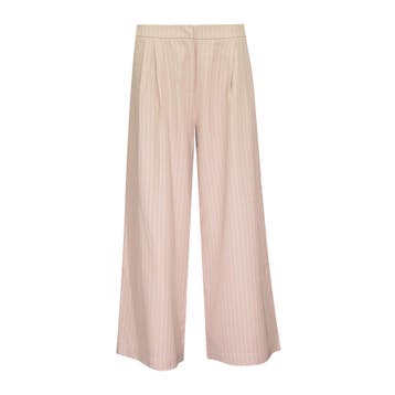 Giuliette Brown • wijde pantalon beige • M, Kleding | Dames, Maat 38/40 (M), Giuliette Brown, Verzenden, Beige