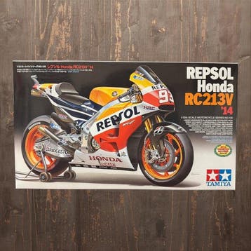 Tamiya - Speelgoedauto 1/12 SCALE REPSOL Honda RC213V ’14 -, Hobby en Vrije tijd, Nieuw