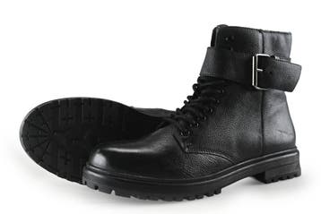 Cafe Moda Veterboots in maat 41 Zwart, Verzenden, Zwart, Cafe Moda, Overige typen
