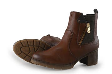 Rieker Boots in maat 38 Cognac, Kleding | Dames, Schoenen, Overige kleuren, Verzenden, Overige typen, Zo goed als nieuw