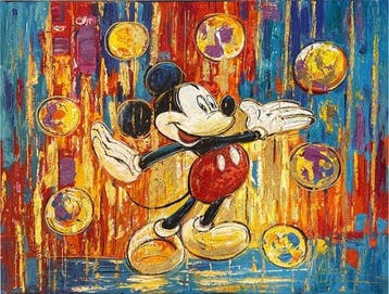 Nguyn Vit Lâm (1993) - Mickey 16 Vintage 60 80 cm.