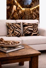 real zebra hide Cushion covers - Kussen (2), Nieuw
