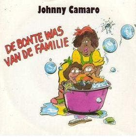 vinyl single 7 inch - Johnny Camaro - De Bonte Was Van De..., Verzenden, Zo goed als nieuw, 7 inch, Pop