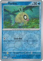 Feebas 041/191 reverse holo surging sparks, Hobby en Vrije tijd, Verzamelkaartspellen | Pokémon, Ophalen of Verzenden, Nieuw, Losse kaart