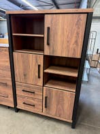 Novara bergkast, kleur seesham, Nieuw, Overige materialen