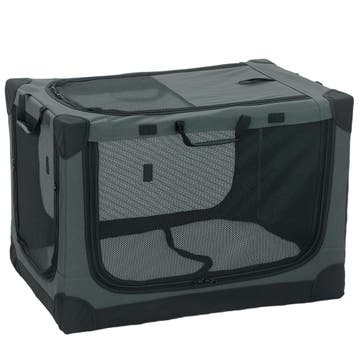 Opvouwbare Hondenbox Hondentransportbox Met Afneembaar Wasba, Verzenden, Nieuw