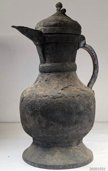 Theepot - snavelkan - Koper