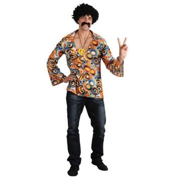 Hippie shirt, Verzenden, Nieuw, Feestartikel