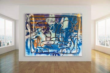 Freda People - Super Rare Haring Wall XXL