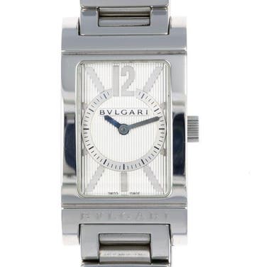 Bvlgari - Bvlgari Rettangolo - Zonder minimumprijs - RT39S -, Nieuw
