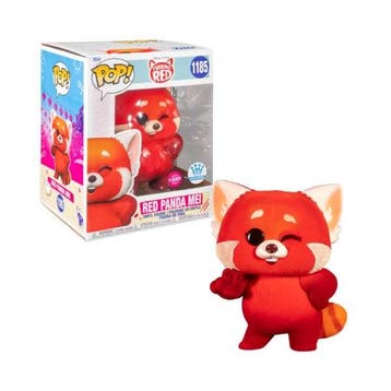 Funko Pop!  Turning Red  Red Panda Mei (Flocked) 1185 Funko, Verzenden, Nieuw