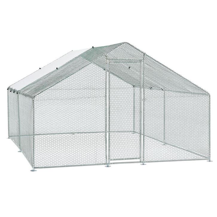 Kippenren / Kippenhok - HLS25T - 300 x 400 x 200 cm, Dieren en Toebehoren, Vogels | Hokken en Kooien, Nieuw, Verzenden