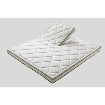 Topper natuurlatex met split, Ophalen of Verzenden, Nieuw