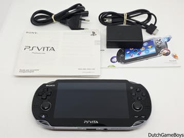 PS Vita - Console - Crystal Black + 8GB - Boxed, Verzenden, Gebruikt
