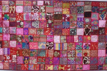 Wandtapijt Wandbehang Wandkleed Tafelkleed Patchwork