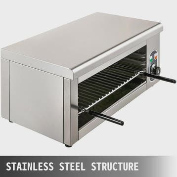 Elektrische Salamander Broiler - RVS - Verstelbaar Rooster -, Verzenden, Nieuw in verpakking