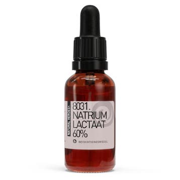 Natriumlactaat 60% (Humectant), Sieraden, Tassen en Uiterlijk, Uiterlijk | Lichaamsverzorging, Verzenden, Nieuw, Bodylotion, Crème of Olie