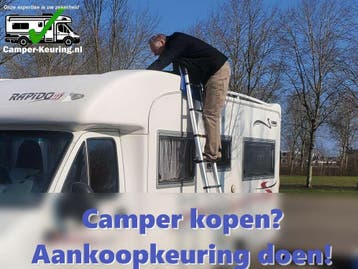 Camper aankoopkeuring op locatie, Caravans en Kamperen, Campers