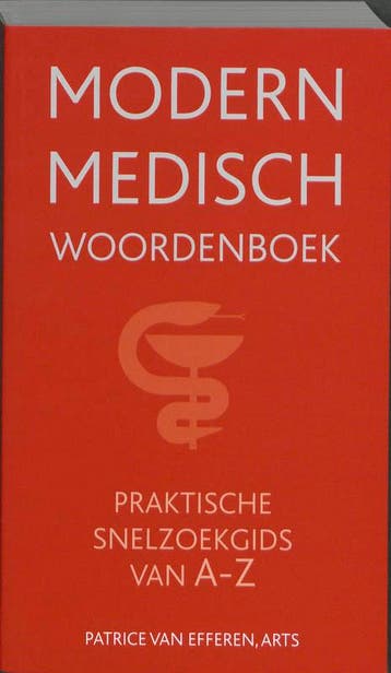 Modern medisch woordenboek - Patrice van Efferen, Verzenden, Zo goed als nieuw, Patrice van Efferen