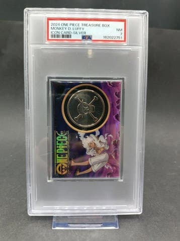 Panini One Piece 2024 Monkey D. Luffy Treasure Box Icon Card, Nieuw