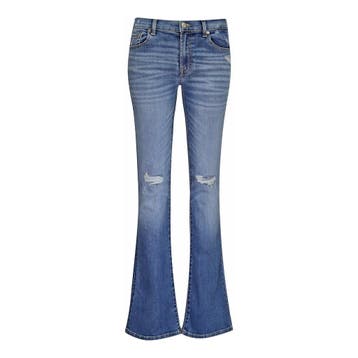 7 for all Mankind • blauwe bootcut jeans • 27, 7 for all mankind, Verzenden, Nieuw, Blauw