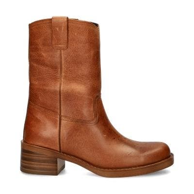 Nelson rits- & gesloten boots voor dames in het Cognac, Kleding | Dames, Schoenen, Lage of Enkellaarzen, Overige kleuren, Nieuw