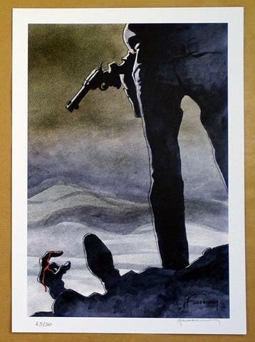 Hermann - 1 Offset Print - Duke - Celui qui tue, Boeken, Nieuw