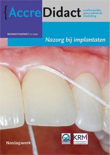 9789089763563 AccreDidact 1 - Nazorg bij implantaten Mond..., Boeken, Verzenden, Nieuw, Gordon van der Avoort